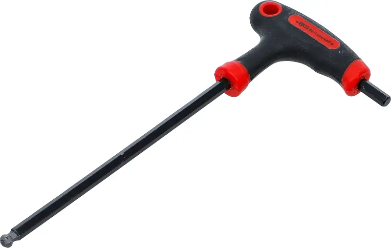 Zástrčný šestihranný klíč (inbus) Kraftmann 6 mm s T-rukojetí BGS107882-6 a boční čepelí (BGS107882-6)