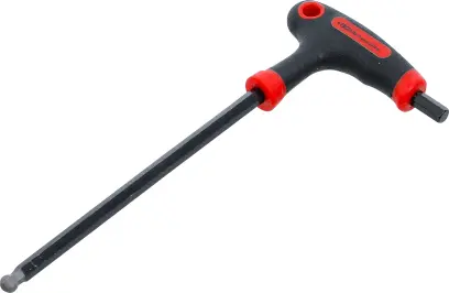 Zástrčný šestihranný klíč (inbus) Kraftmann 7 mm s T-rukojetí BGS107882-7 a boční čepelí (BGS107882-7)