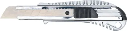 Nůž s odlamovací čepelí 0,50/18 mm BGS 107958 a ocel. vodítkem (BGS107958)
