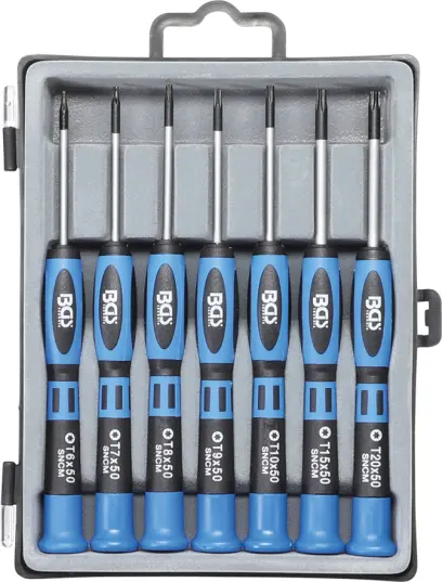 Přesné šroubováky BGS 7967 T-profil 7 dílů (BGS107967)