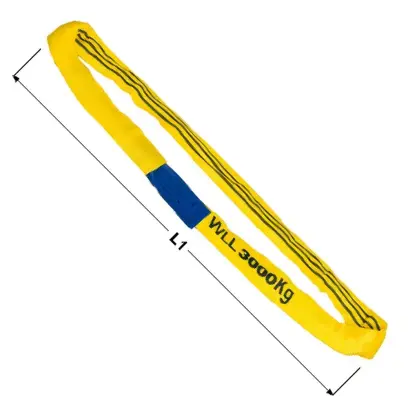 Vázací textilní úvazek - nekonečná vinutá PES smyčka Tedox DP 020 (2 t/4 m) (OZDP020040)