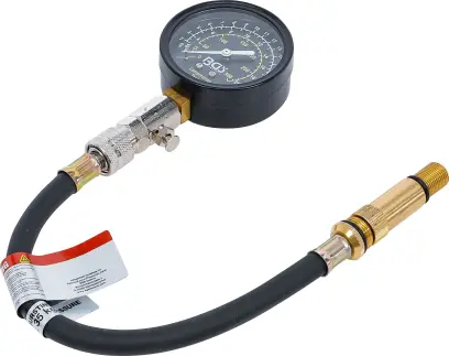 BGS 8005 Měřič komprese motorů 0 ÷ 21 bar, včetně hadice 300 mm (BGS108005)