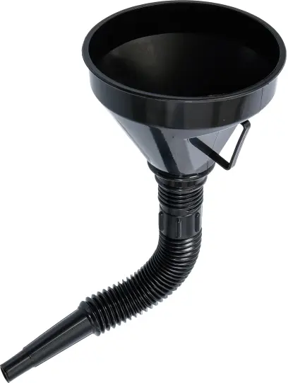 Plastová nálevka 140 mm se sítkem a ohebnou hadicí BGS108031 (BGS108031)