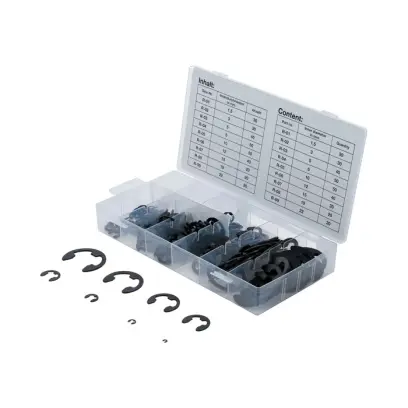 Třmenové kroužky 1,5 ÷ 22 mm BGS108039 Sortiment 300 dílů (BGS108039)