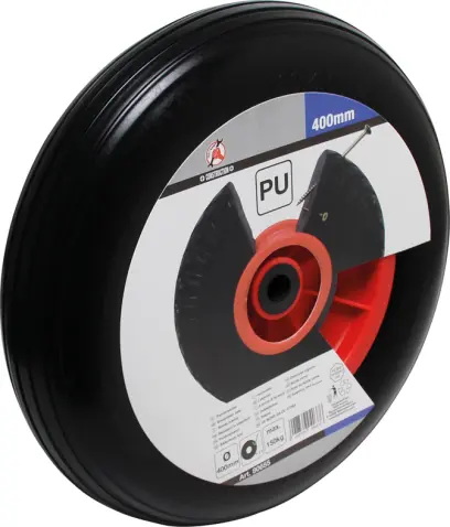 Kolo pro kolečko PU, černé 400 mm (BGS1080655)