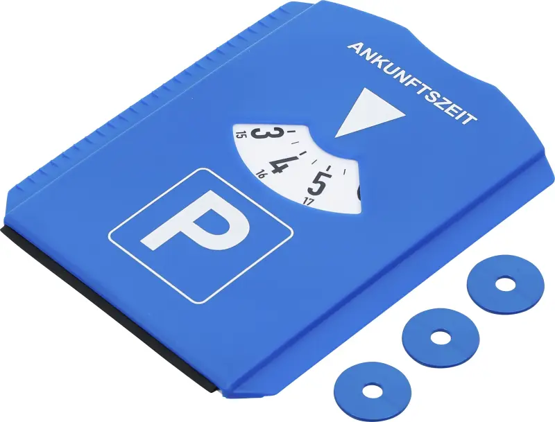 Parkovací hodiny Kraftmann BGS1080721 se škrabkou na led, gumovou stěrkou (BGS1080721)