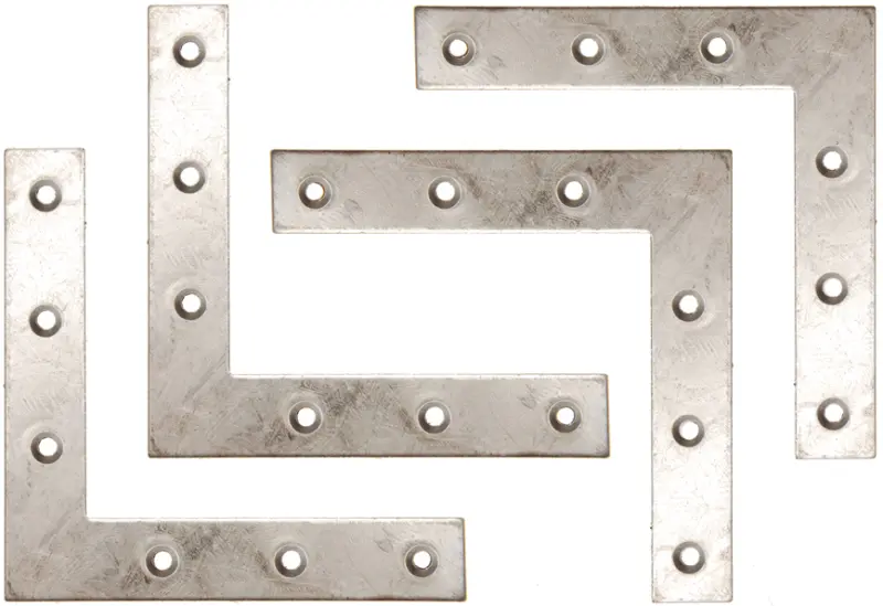 Sada spojovacích plechů ve tvaru L 100 x 100 x 15 (BGS1080923)