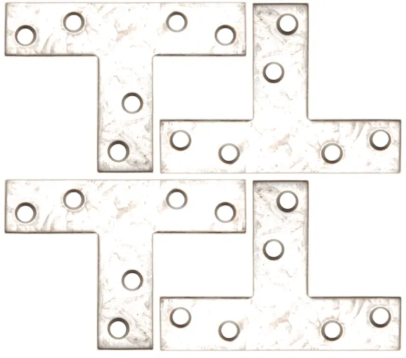 Sada spojovacích plechů ve tvaru T 70 x 50 x 16 mm (BGS1080927)