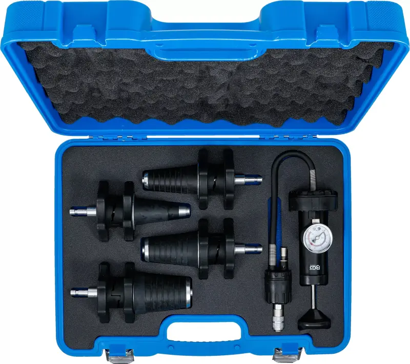 Pumpa pro tlakování chladící soustavy BGS108096 Sada 5 dílů (BGS108096)