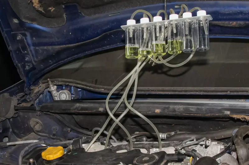 Sada pro měření průtoku paliva vstřikovacími tryskami BGS108101 (BGS108101)