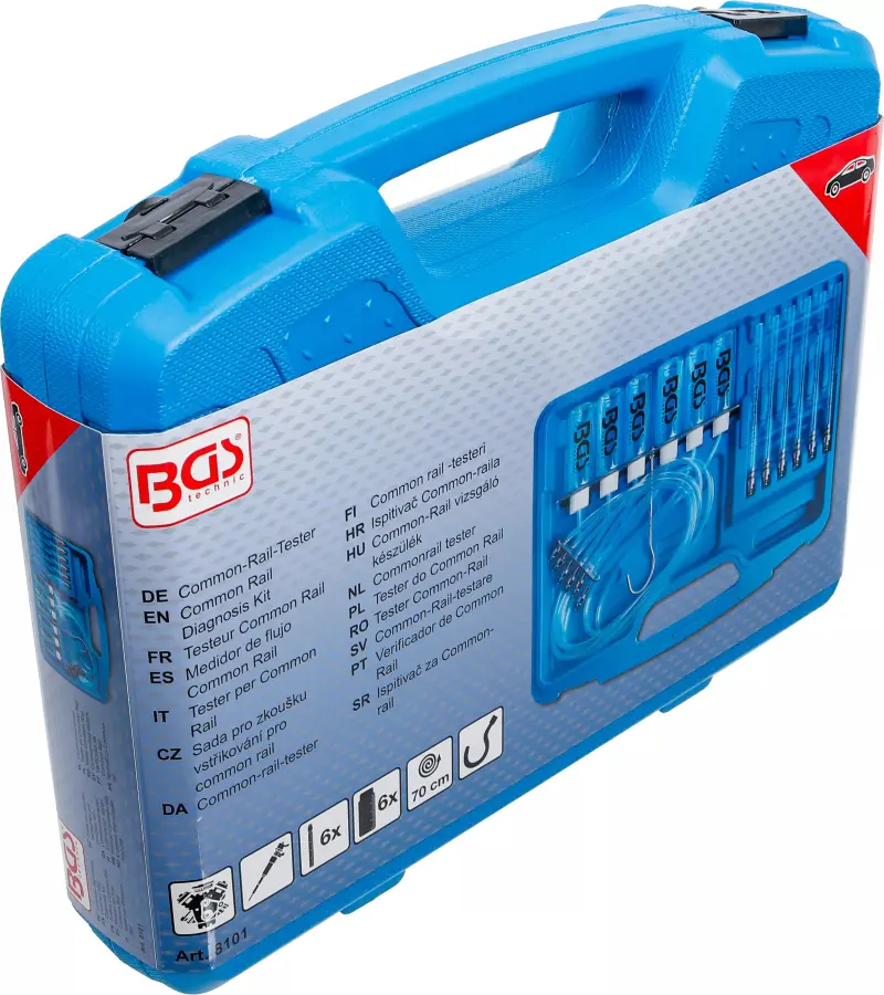 Sada pro měření průtoku paliva vstřikovacími tryskami BGS108101 (BGS108101)