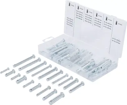 Pojistný kolík BGS 8137 sada 60 dílů (BGS108137)