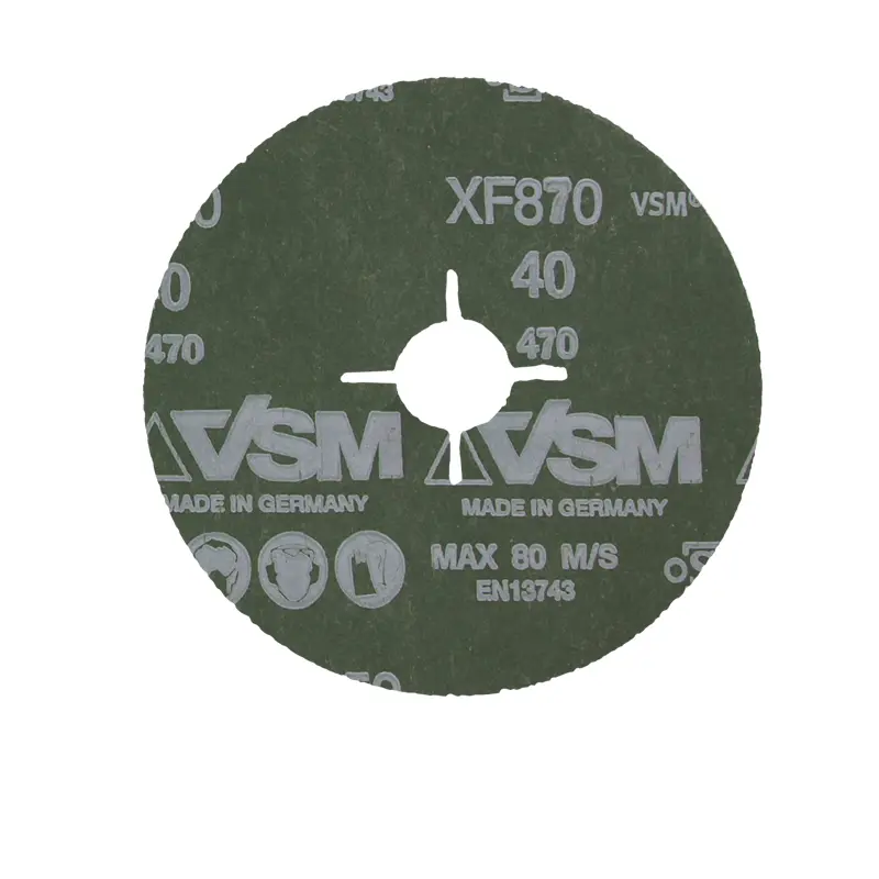 Fíbrový brusný kotouč VSM Ceramics XF870 125 x 22 mm, P 40 (VSM01000003420)