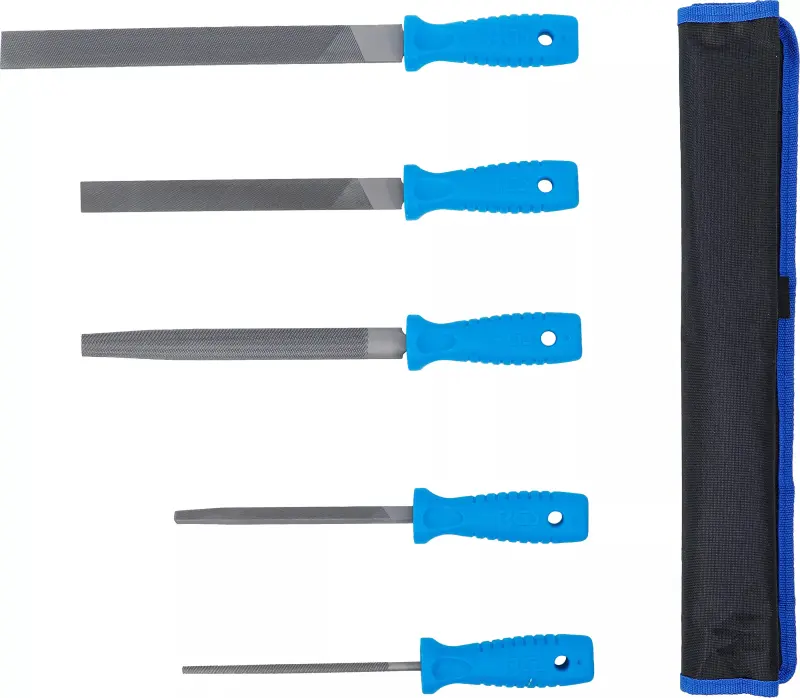 Dílenské pilníky 150 ÷ 250 mm BGS108494 Sada 5 dílů (BGS108494)