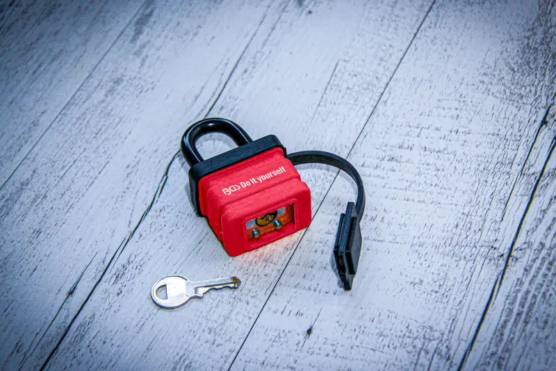 Visací zámek Kraftmann 40 mm BGS1085817 - odpuzující vodu (BGS1085817)