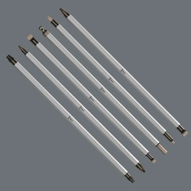 Wera 002910 Oboustranná čepel pro rukojeti Vario - plochá 0,6 x 4,0/1,0x6,0 mm. Typ 81 (W05002910001)