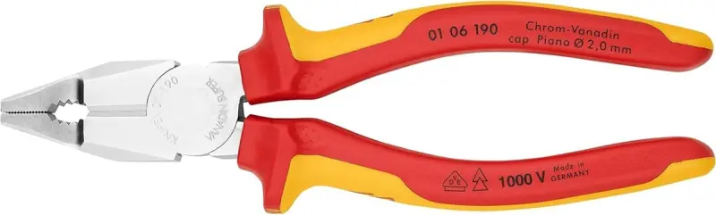 Kombinované kleště Knipex 01 06 190 190 mm (K 01 06 190)