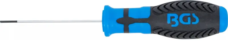 Šestihranný šroubovák (inbus) 1,5 x 75 mm BGS108629-1, Black tip (BGS108629-1)