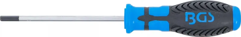 Šestihranný šroubovák (inbus) 4 x 100 mm BGS108629-5, Black tip (BGS108629-5)