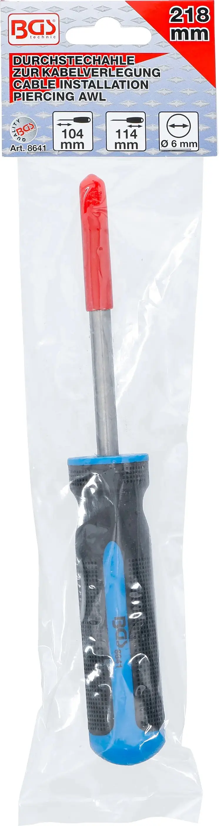 Jehla pro protažení vodičů gumovým těsněním ap. BGS108641 (BGS108641)