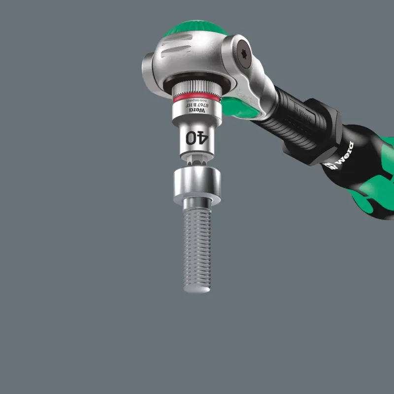 Wera 003070 Zástrčná bitová hlavice 3/8" TX 45 typ 8767 B HF TORX® Zyklop, přidržovací fce (W05003070001)