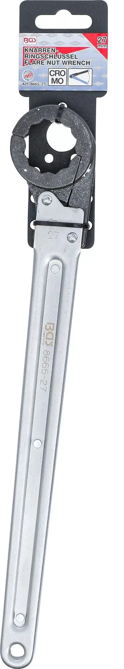 Ráčnový klíč na potrubí 27 mm BGS108665-27 (BGS108665-27)