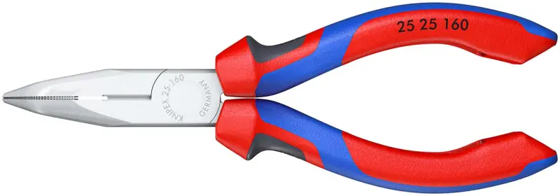 Elektrotechnické kleště 160 mm Knipex 25 25 160 kulaté přímé (K 25 25 160)
