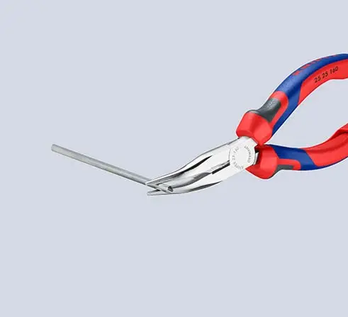 Elektrotechnické kleště 160 mm Knipex 25 25 160 kulaté přímé (K 25 25 160)