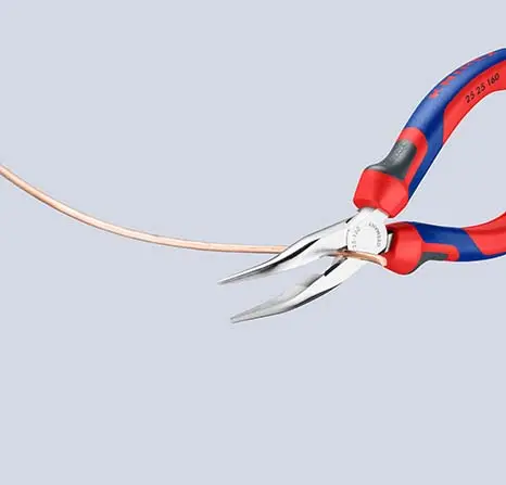 Elektrotechnické kleště 160 mm Knipex 25 25 160 kulaté přímé (K 25 25 160)