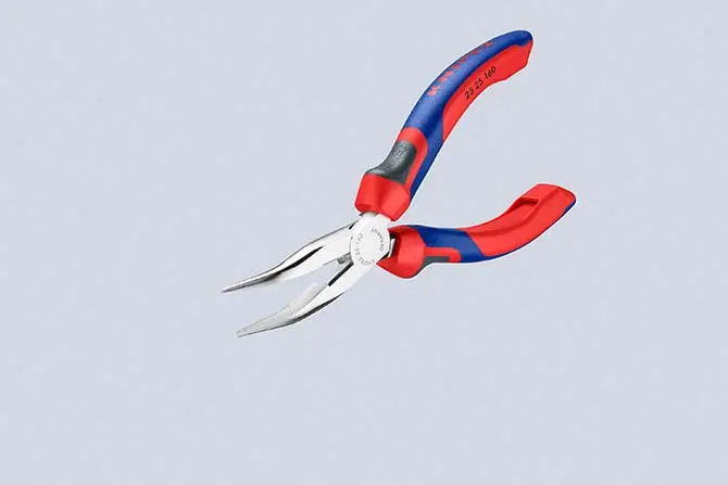 Elektrotechnické kleště 160 mm Knipex 25 25 160 kulaté přímé (K 25 25 160)