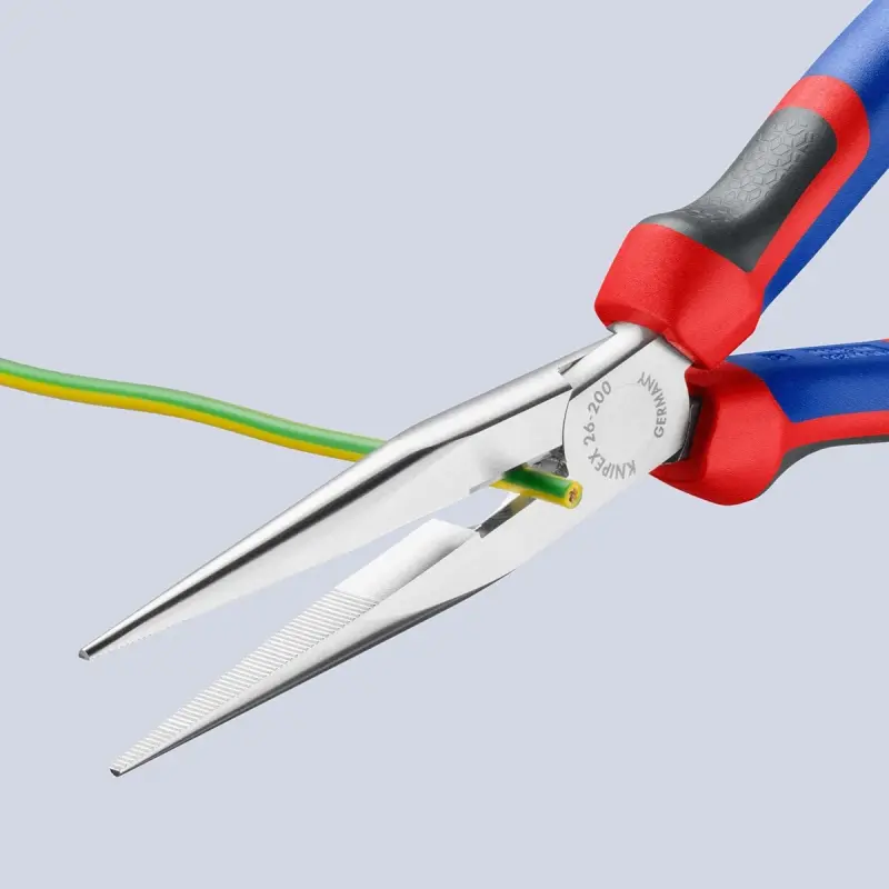 Kleště Knipex 26 15 200 půlkulaté přímé potah PVC (K 26 15 200)