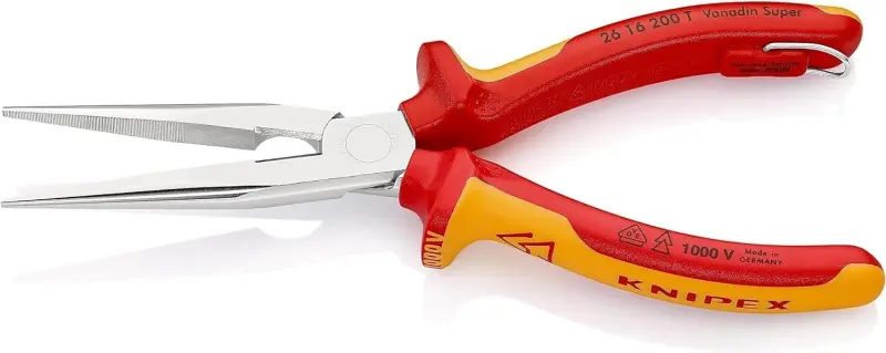 Kleště Knipex 26 16 200 T půlkulaté s břity 26 16 200 T VDE 1000 V (K 26 16 200 T)