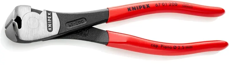 Kleště Knipex 67 01 200 štípací čelní potah PVC (K 67 01 200)