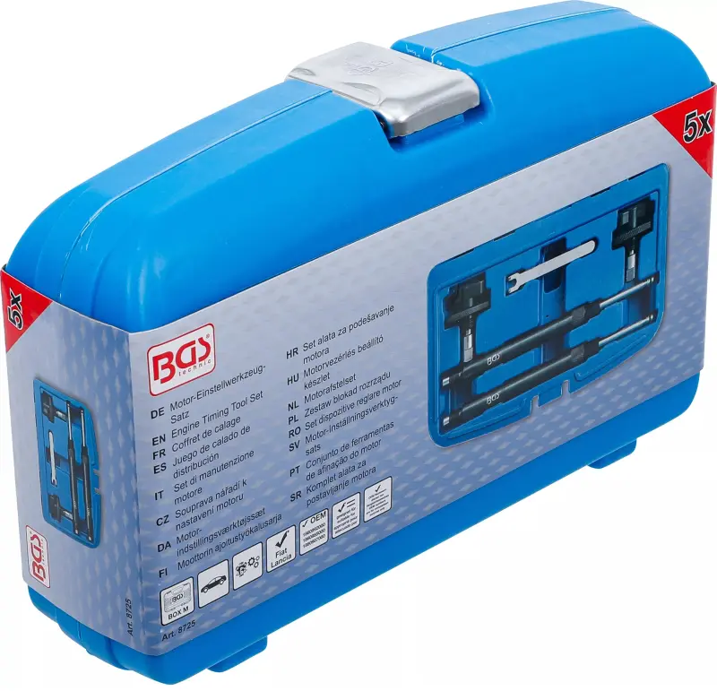 Souprava nářadí k nastavení motoru BGS108725 Pro Fiat 1,2 16V (BGS108725)