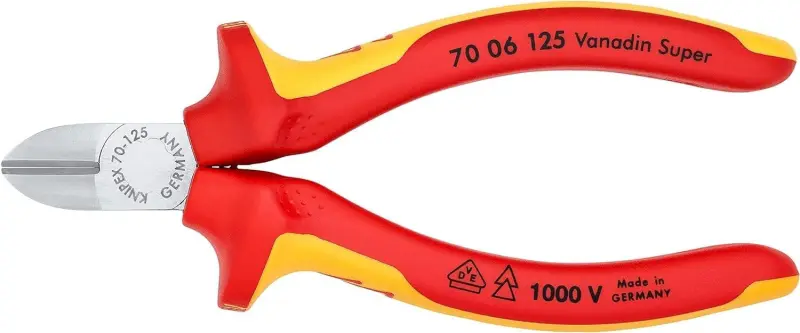 Kleště Knipex 70 06 125 štípací boční, VDE do 1000 V (K 70 06 125)