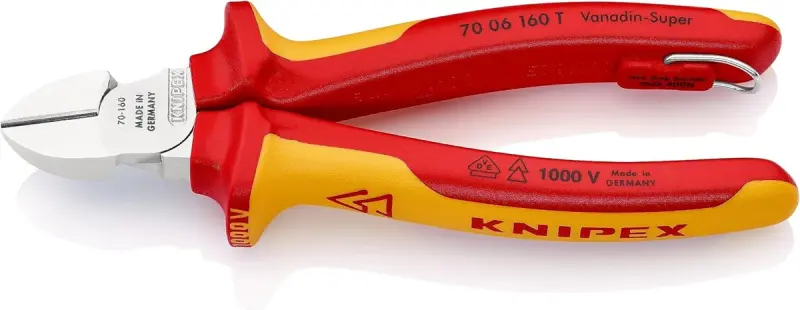 Kleště Knipex 70 06 160 T štípací boční T, prodl.břit., VDE 1000 V (K 70 06 160 T)