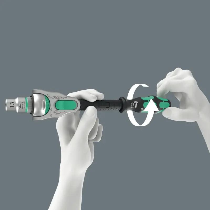 Wera 003594 Ráčnová sada Zyklop Speed 3/8" 8100 SB 2, metrická - 43 ks (W05003594001)