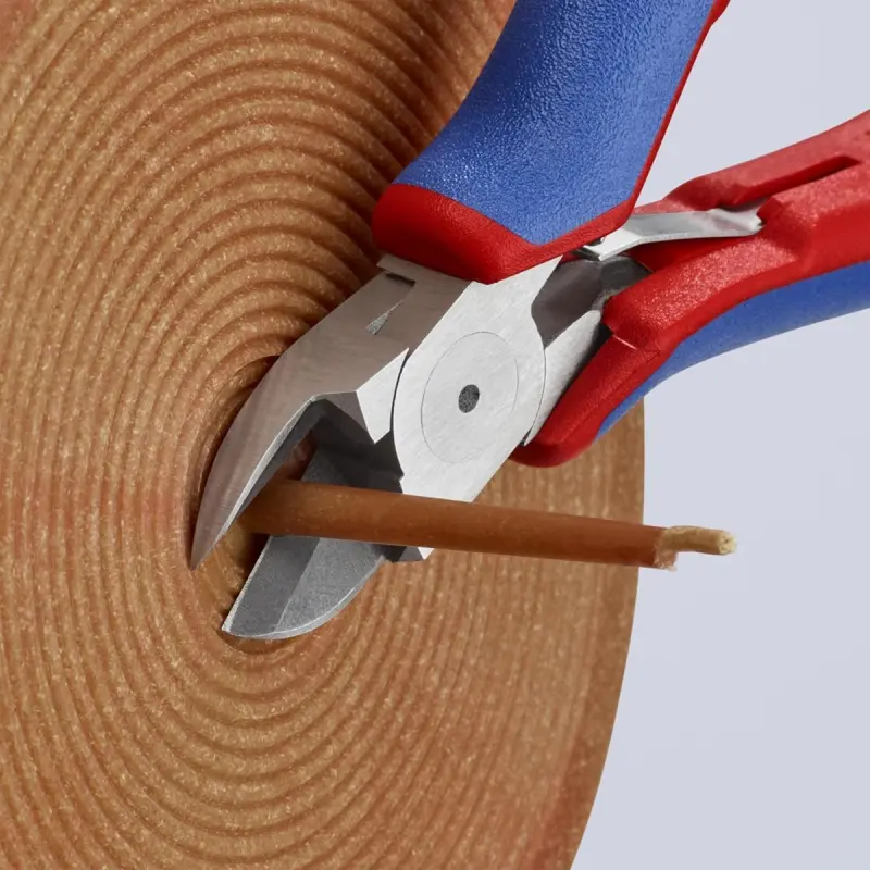 Kleště Knipex 72 02 125 štípací boční bez fazety, PVC (K 72 02 125)