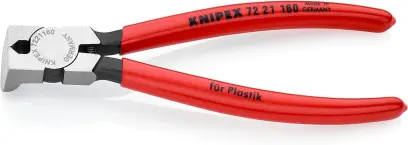 Kleště Knipex 72 21 160 štípací boční bez fazety, PVC (K 72 21 160)