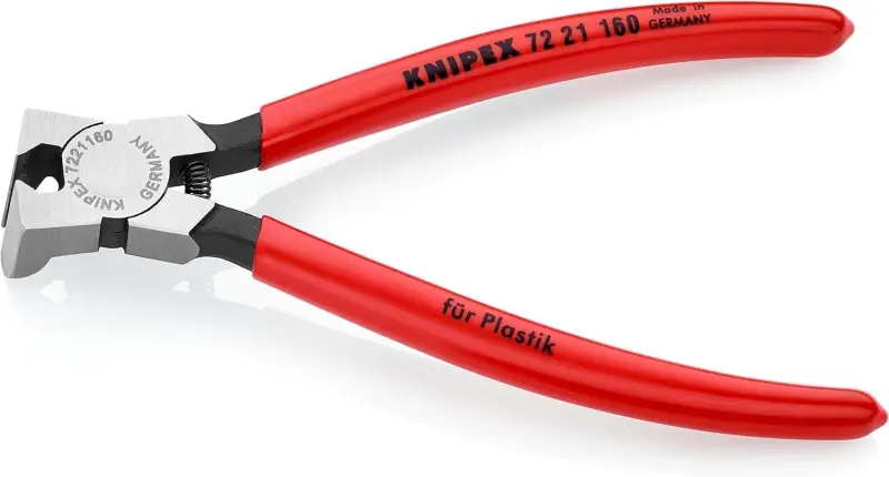 Kleště Knipex 72 21 160 štípací boční bez fazety, PVC (K 72 21 160)
