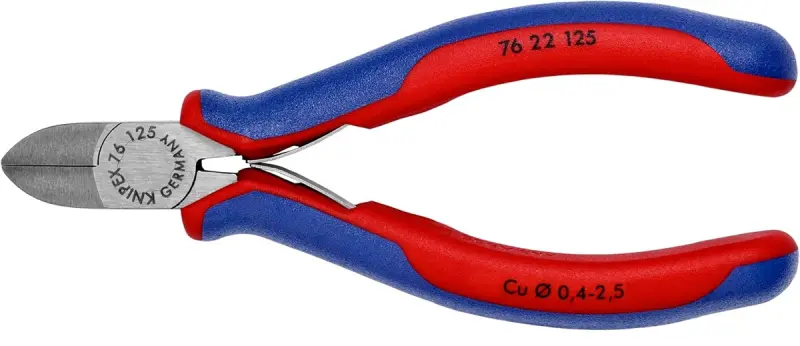 Kleště Knipex 76 22 125 štípací boční (el. mech.) (K 76 22 125)