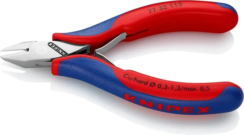 Kleště Knipex 77 32 115 štípací elektronik (malá fazeta) (K 77 32 115)