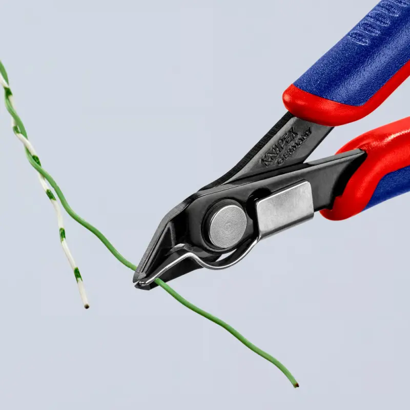 Boční štípací kleště Knipex 78 91 125 - Electronic Super-Knips®, tvrdé dráty (K 78 91 125)