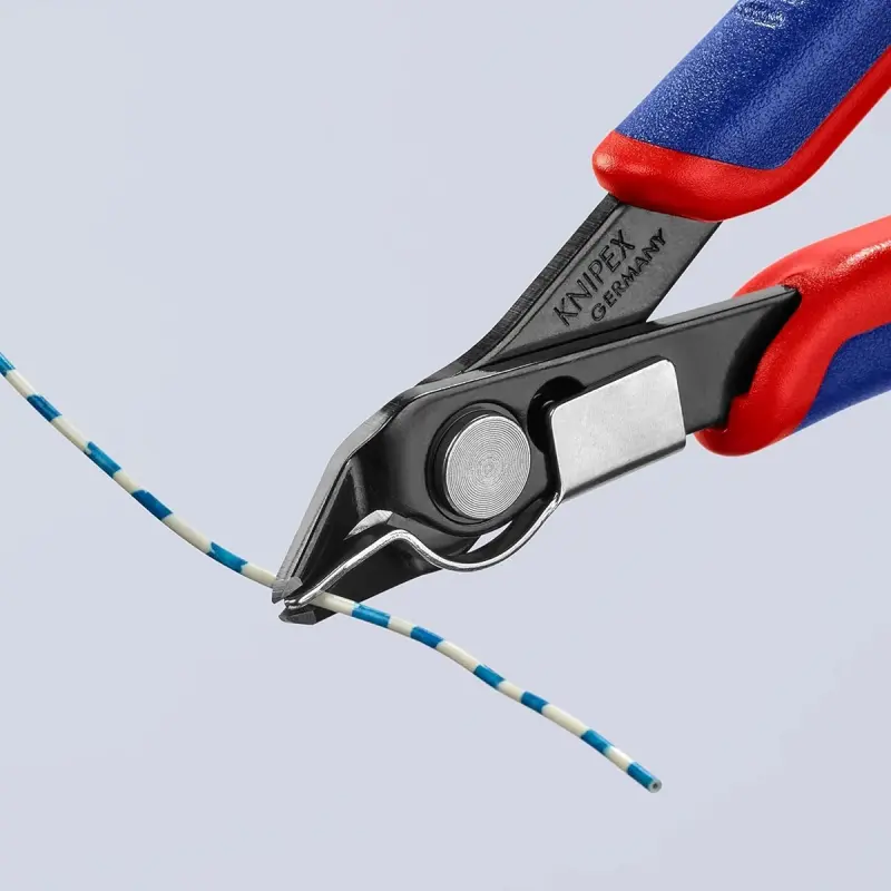 Boční štípací kleště Knipex 78 91 125 - Electronic Super-Knips, tvrdé dráty (K 78 91 125)