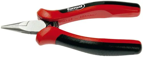 Kleště se špičatými čelis tmi pro elektroniku rovné čelisti 130mm FORMAT