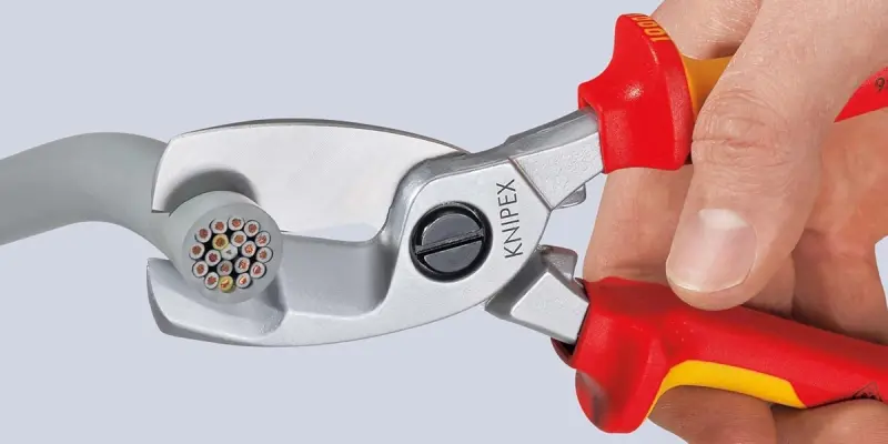 Kabelové nůžky Knipex 95 16 200 do 1000 V (do prům. 20 mm) (K 95 16 200)