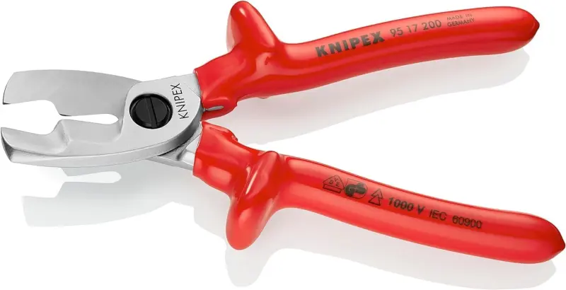 Kabelové nůžky Knipex 95 17 200 do 1000 V (do prům. 20 mm) (K 95 17 200)