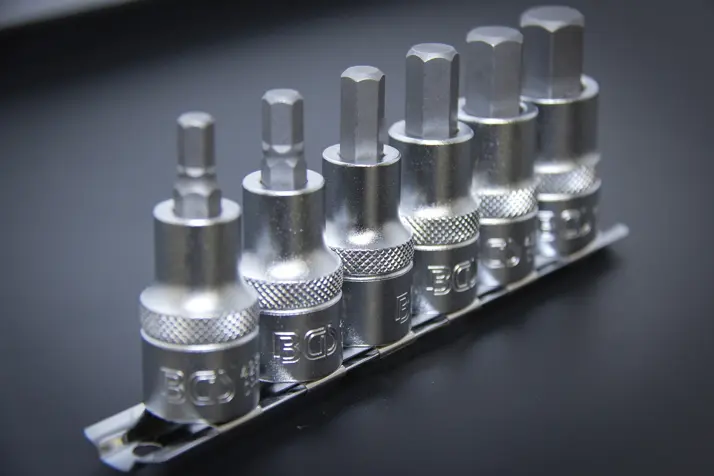 Zástrčné hlavice 1/2" 6hranné 6 ÷ 14 mm BGS108887 Sada 6 dílů (BGS108887)