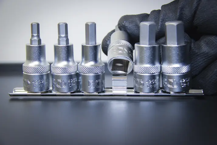 Zástrčné hlavice 1/2" 6hranné 6 ÷ 14 mm BGS108887 Sada 6 dílů (BGS108887)