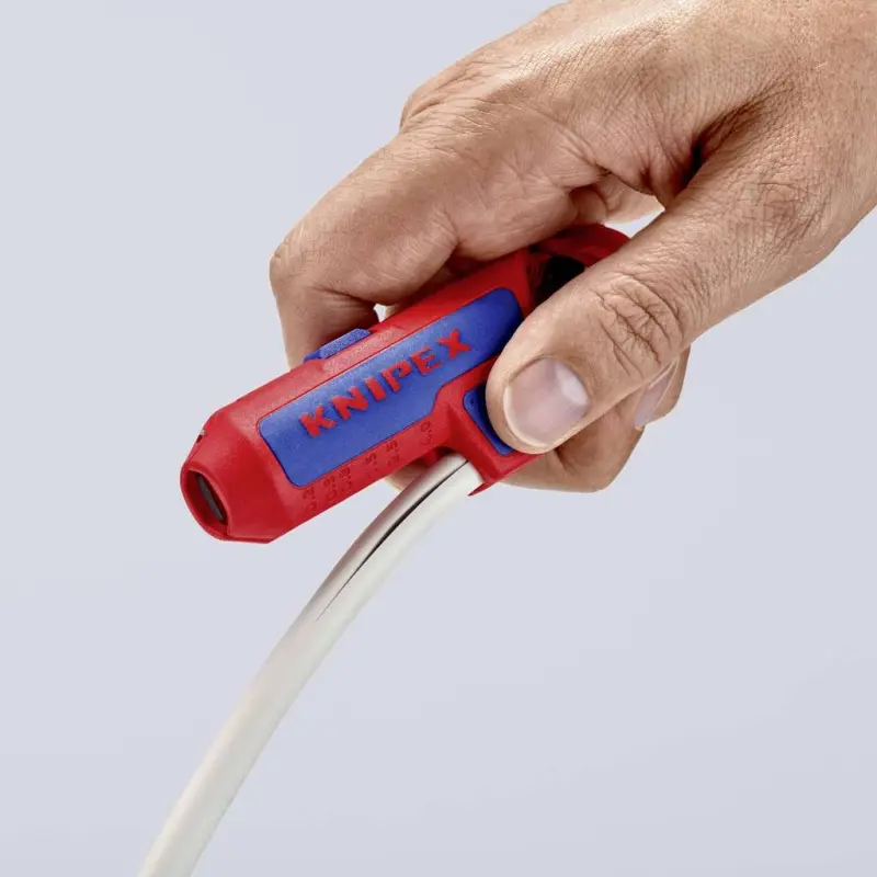 Univerzální odizolovací nástroj KNIPEX ErgoStrip 16 95 01 SB pro praváky (K 16 95 1 SB)